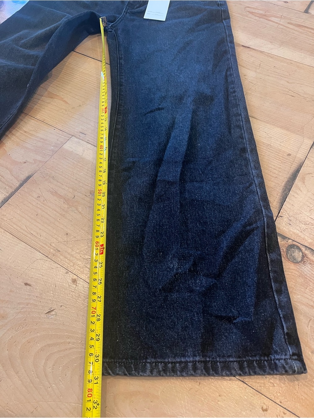 Disclosure Fearless Soul Black Wide-Leg Jeans with Pink/Teal Graphic Streetwear - Picture 9 of 12